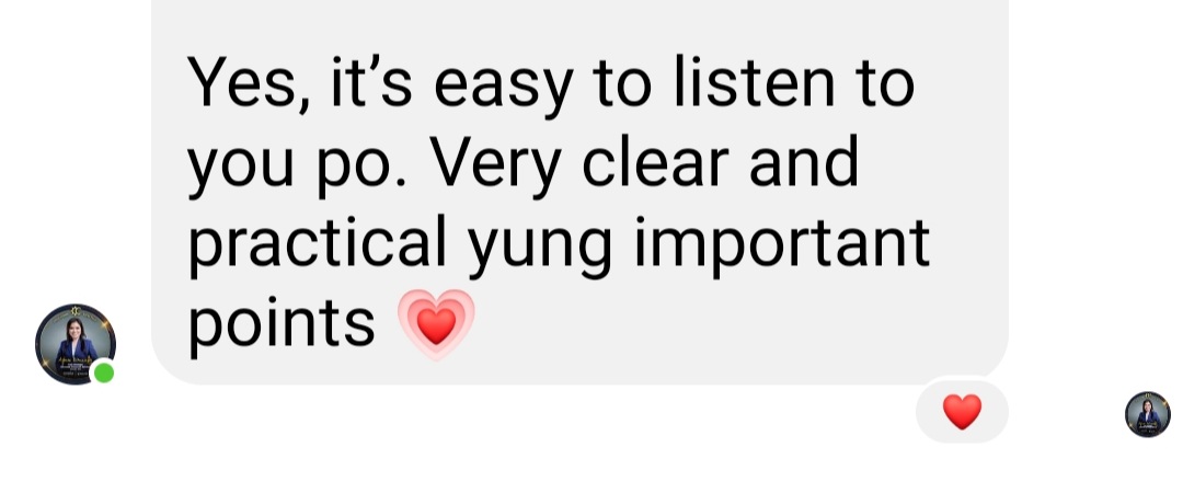 Attendee feedback from an MCV speaking event